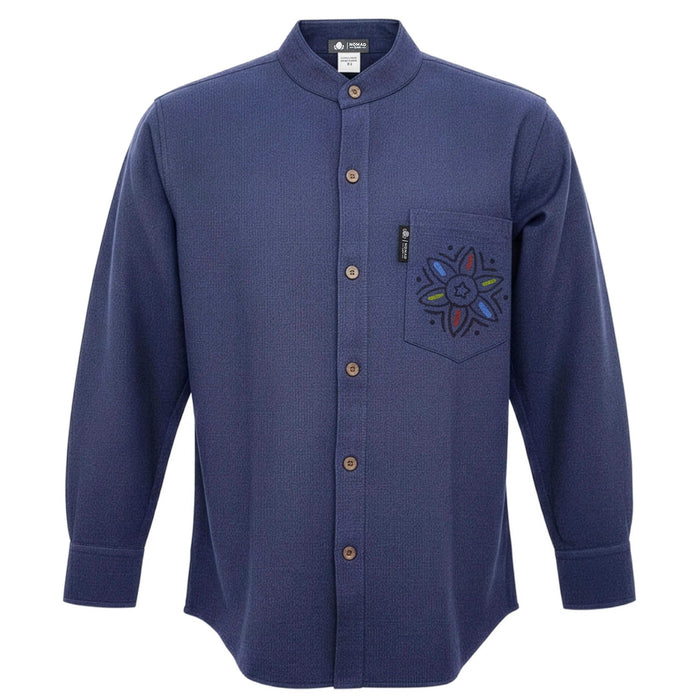 Soft Cotton Kathmandu Shirt - Indigo (XXL)