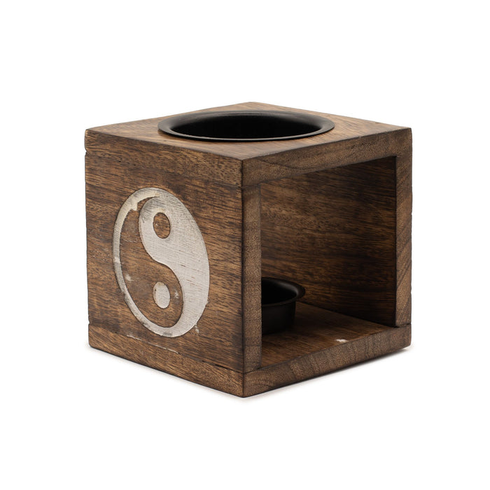 Mangoholz-Duftlampe – Yin Yang