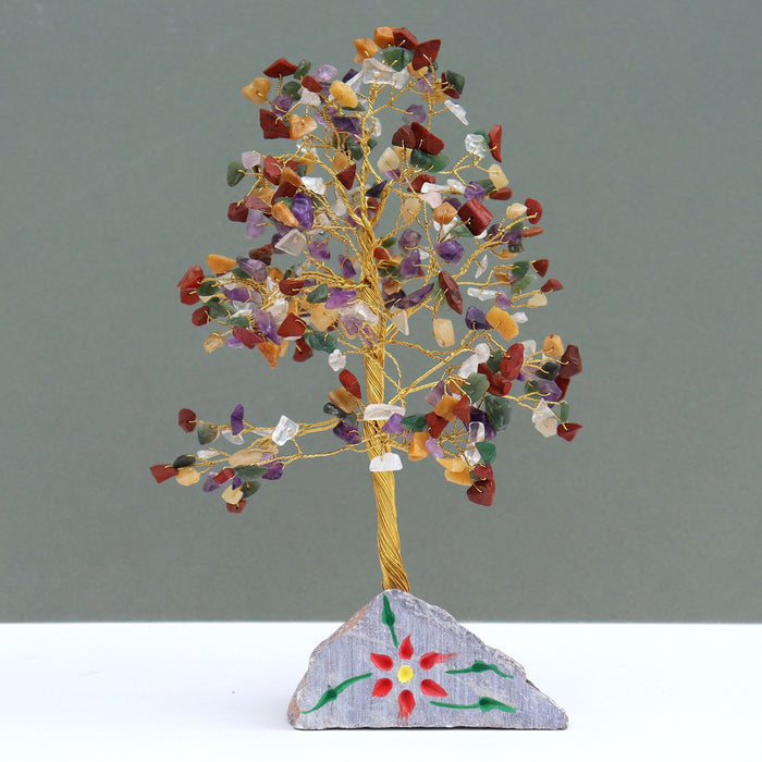 Edelsteinbaum aus verschiedenen Steinen – 320 Steine