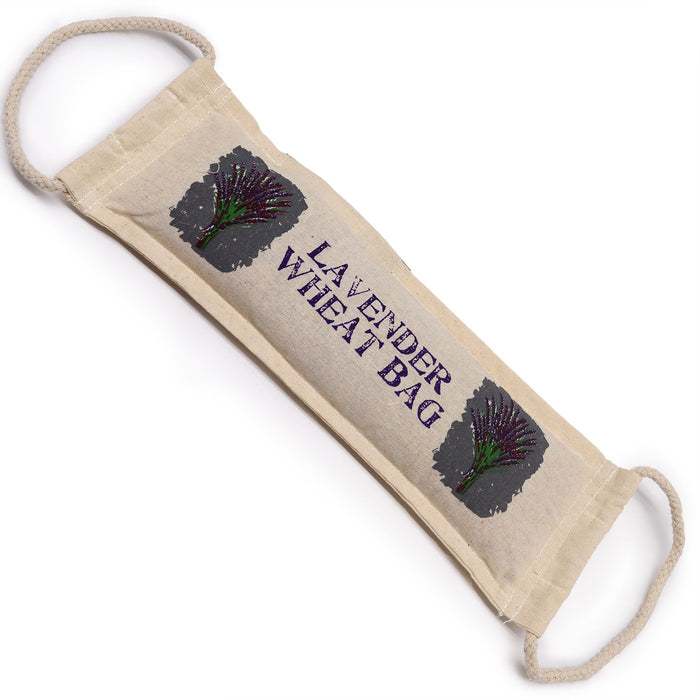 Wärmekissen aus Naturbaumwolle und Weizen – Lavendel