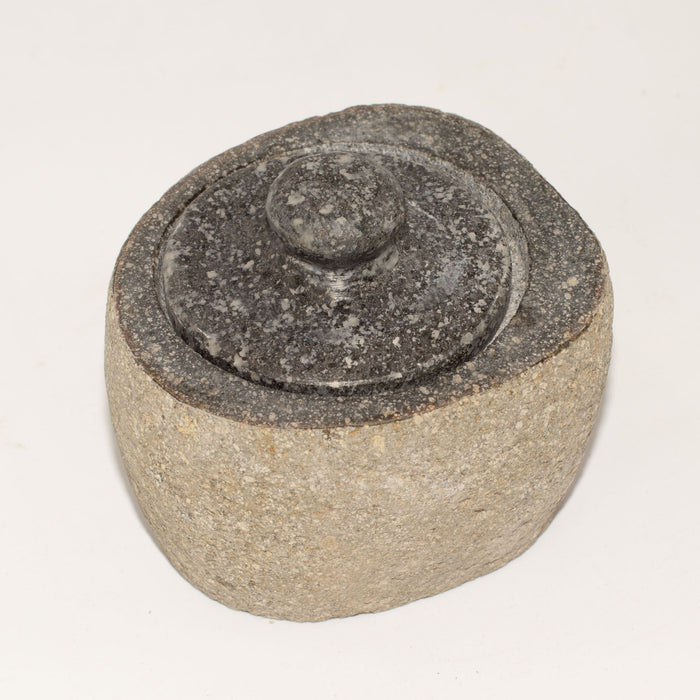 Natural Riverstone Trinket Pot - Small