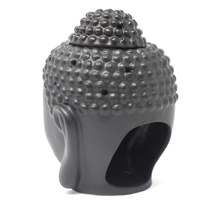Buddha-Kopf Ölbrenner – Dunkelbraun