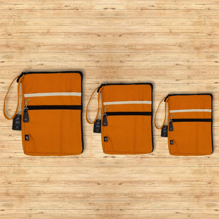 Canvas Tabletttasche - Orange