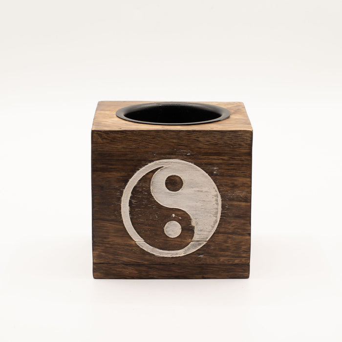 Mangoholz-Duftlampe – Yin Yang