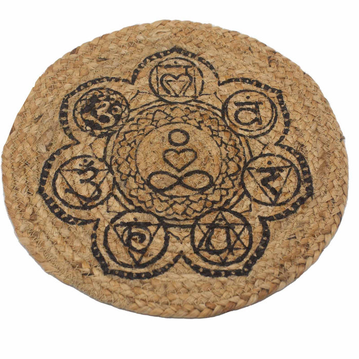 Napperon en jute - Chakra