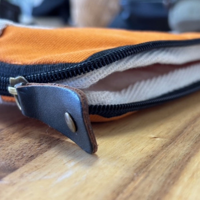 Canvas Tabletttasche - Orange