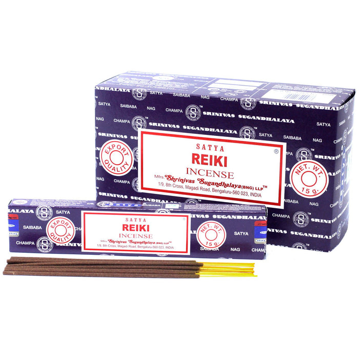 Bâtonnets d'encens Satya - Reiki