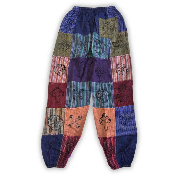 Patchwork-Hose – Lila – L/XL