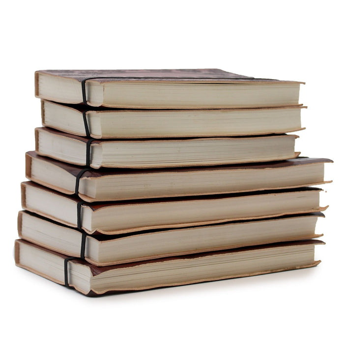 Vegetable Tanned Leather Notebook with Strap - Palmistry (Medium)