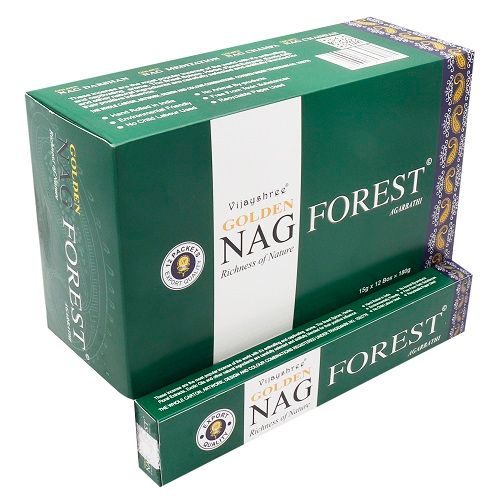 Vijayshree Golden Nag Incense Sticks, 15g - Forest
