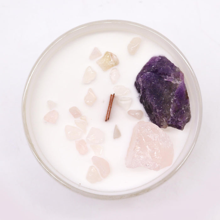 Chakra-Kristallkerzen – Drittes Auge Chakra – Intuition