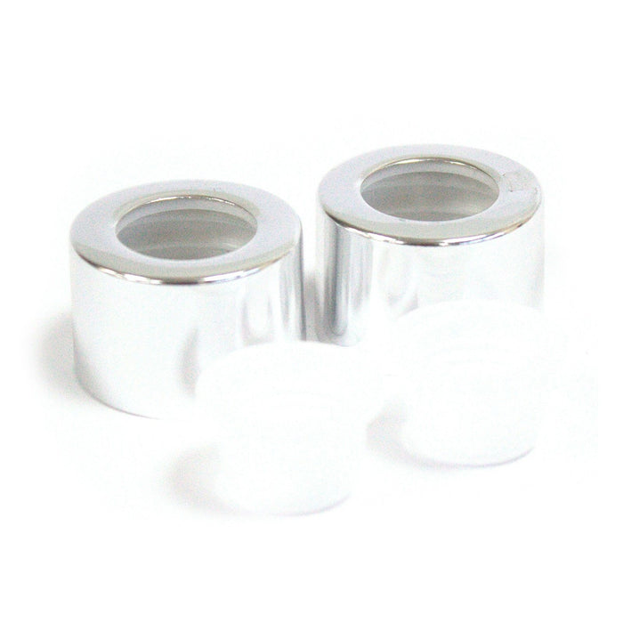 Schraubverschluss & Reiseverschluss in Silber – 2,5 cm (passend für runde Reed-Diffusorflasche 50 ml)