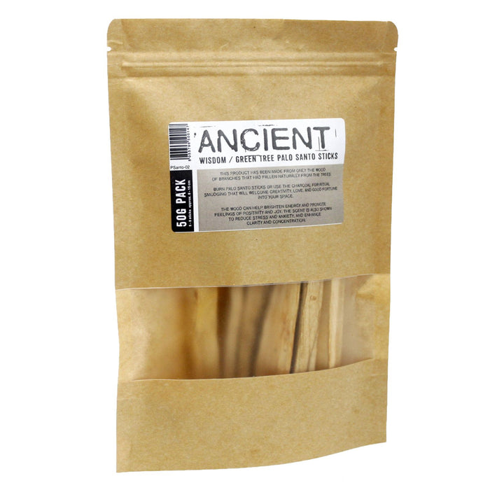 Green Tree Palo Santo Räucherstäbchen - 50g