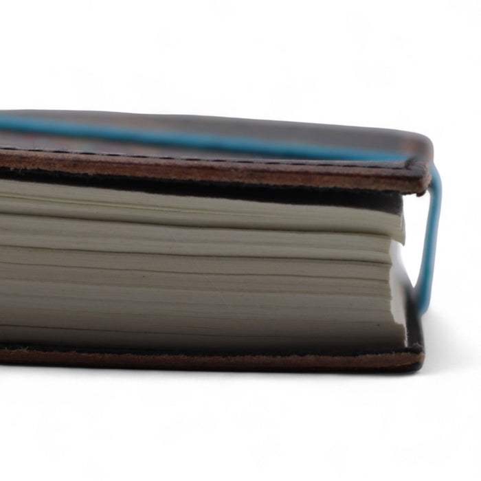 Carnet en cuir imprimé – Mes chakras sont alignés (17,78 cm x 12,7 cm)