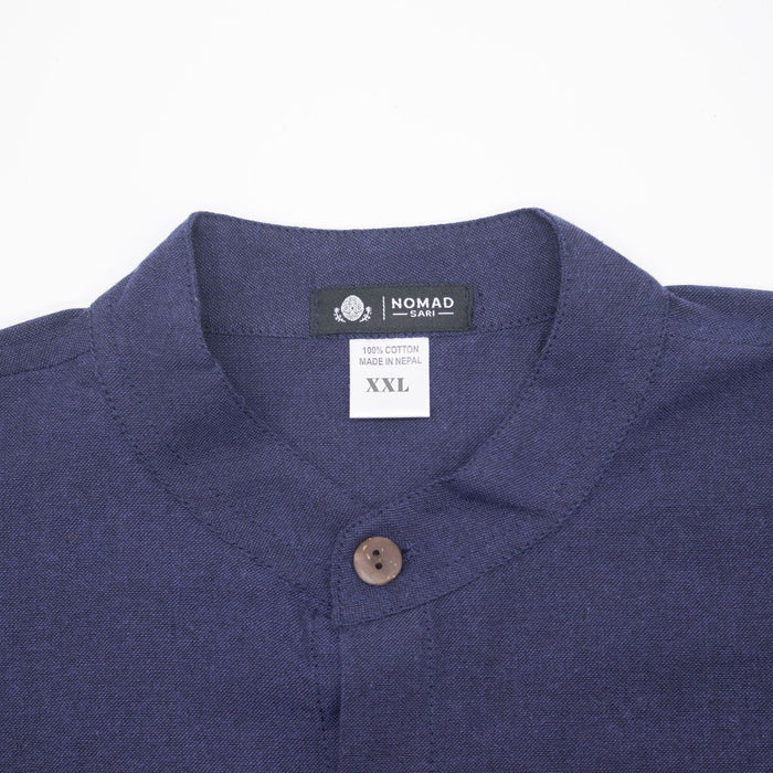 Soft Cotton Kathmandu Shirt - Indigo (XXL)