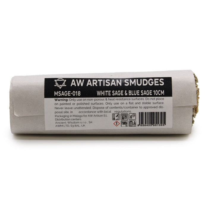 Smudge Stick - White Sage & Blue Sage (10cm)