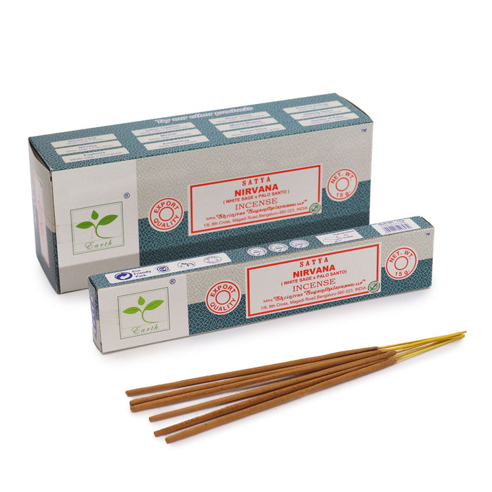 Satya Incense Sticks - Nirvana (White Sage & Palo Santo)