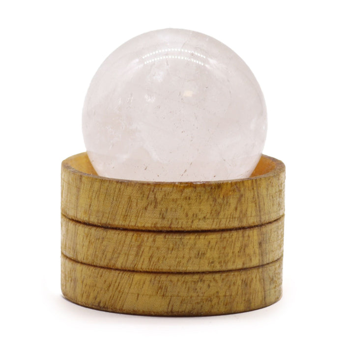 Gemstone Sphere, 40mm - Clear Quartz