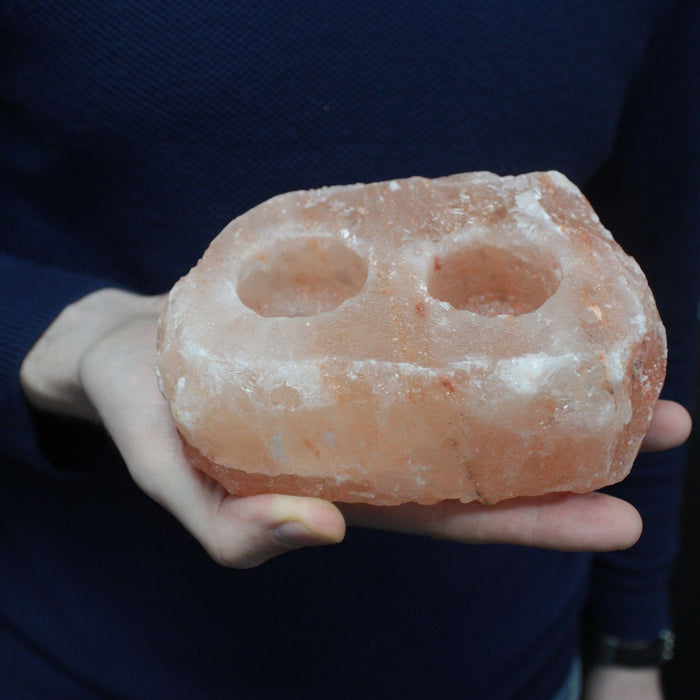 Himalaya-Salzlichthalter – doppelt