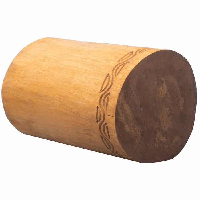 Albasia Wood Tribal Plant Stand - Natural