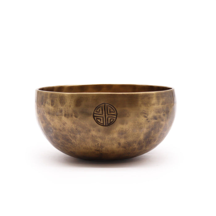 Medium Nepalese Brass Singing Bowl - Moon, 15cm
