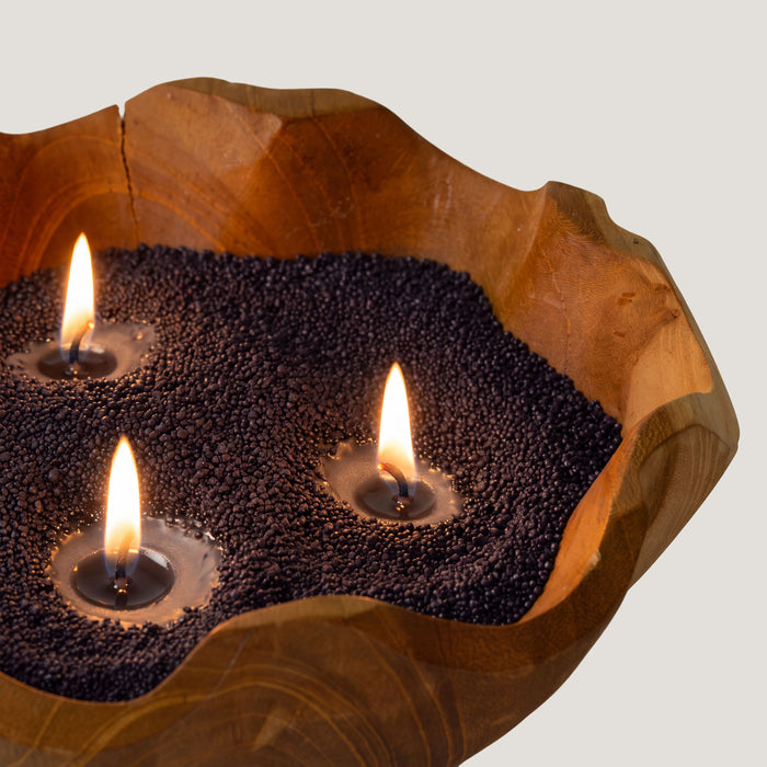 Fragranced Black Candle Sand - 'Spirited' 300g