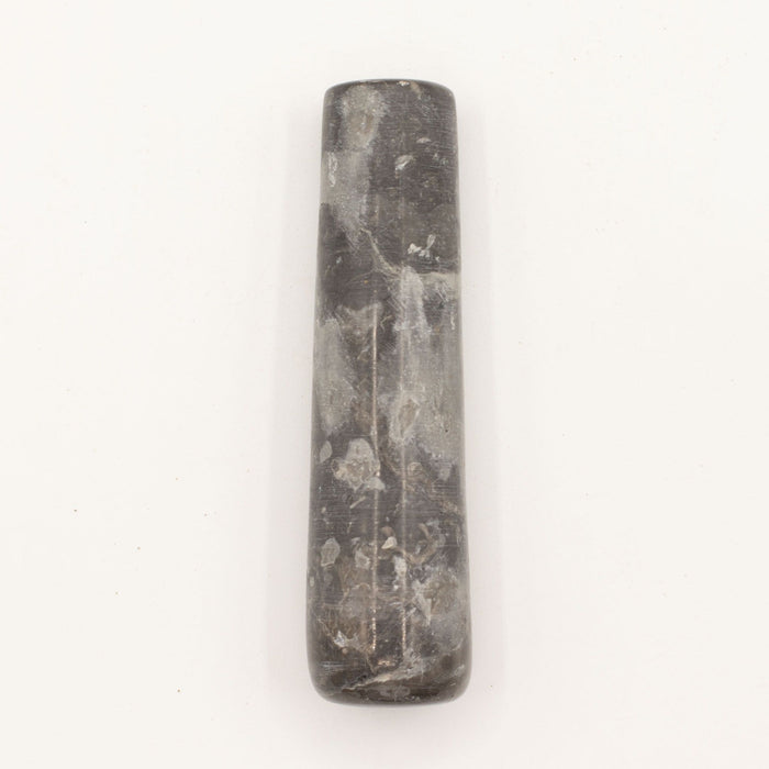 Mörser-Set aus Natur-Flussstein, dekorativ – Klein