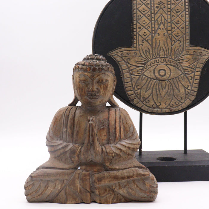 Buddha Feng Shui Set - Hamsa, Grau