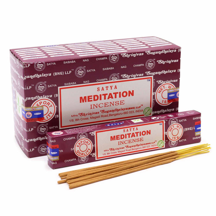 Bâtons d'Encens Satya - Méditation