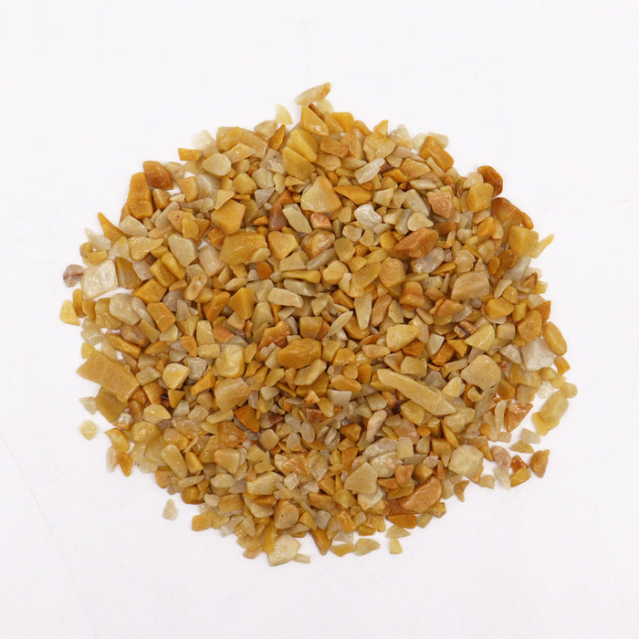 Edelstein-Chips – Goldquarz (1 kg)