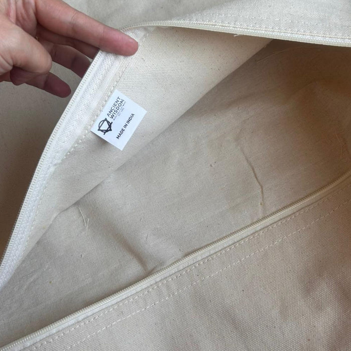 Lux Comfort Classic Kissenbezug – Senfgelbe Rauten
