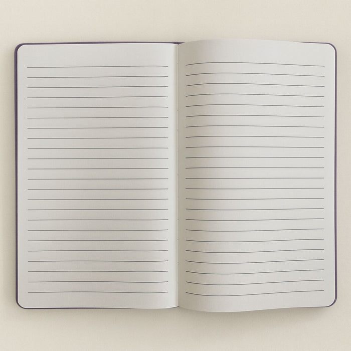 Lavender Velvet Notebook - 80 pages - Believe Yourself