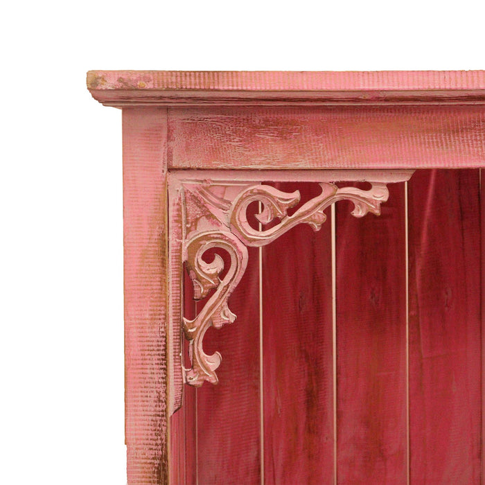 Albasia Badezimmerschrank – Rosa gewaschen
