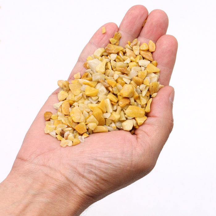 Edelstein-Chips – Goldquarz (1 kg)