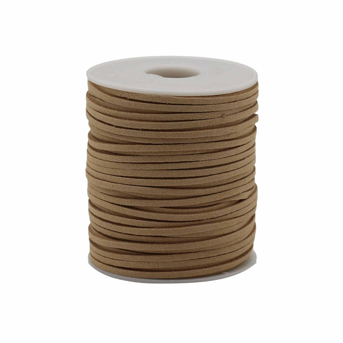 Bulk-Rollen-Anhängerkordel – Kunstleder, Braun