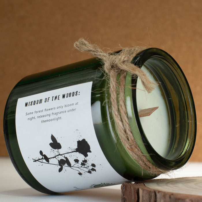 Greenman Woodwick Sojakerze - Midnight Rose