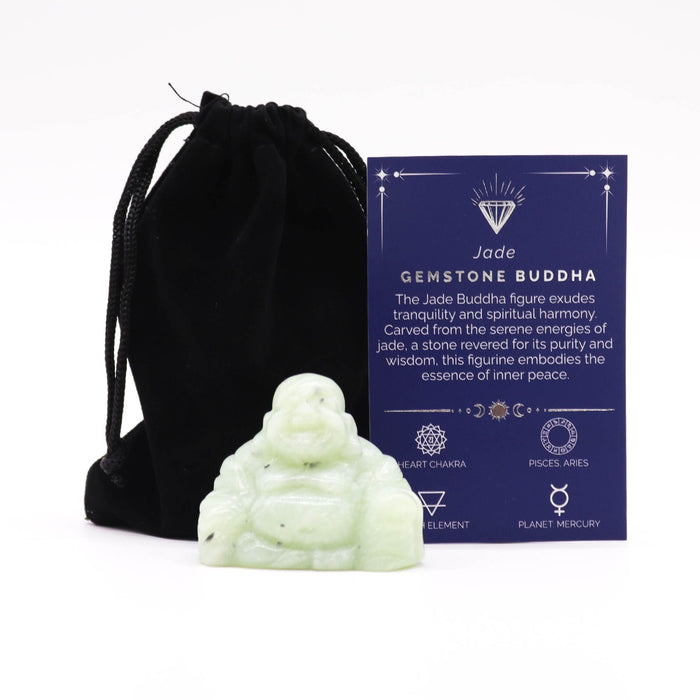 Edelstein Buddha - Jade