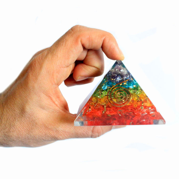 Orgonit-Pyramide – Chakra Edelstein-Splitter (Mittel)