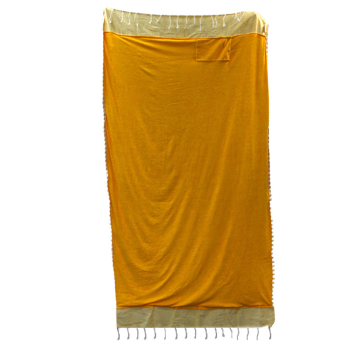 Cotton Pario Towel - Sunny Yellow