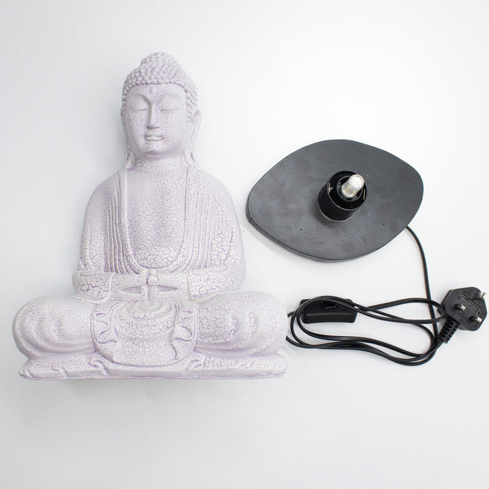 Buddha-Glühlampe – Meditation, Lavendel-Knister