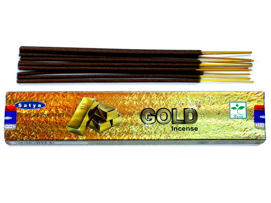 Bâtons d'Encens Satya - Or
