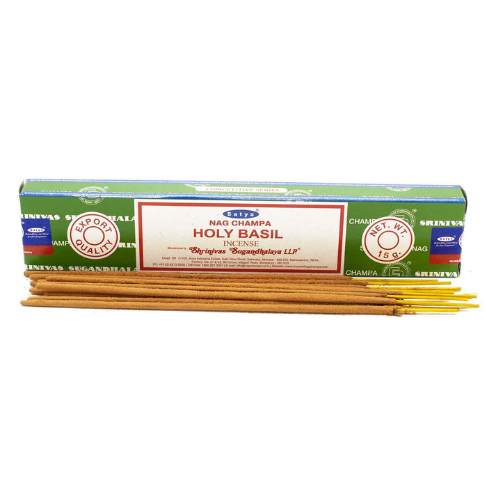 Bâtonnets d'Encens Satya - Basilic Sacré