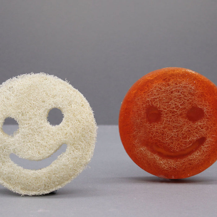Happy Scrub Seifenstück - Himbeere & Granatapfel