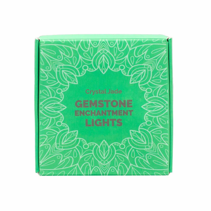 Lumières d'Enchantement de Pierres Précieuses - Jade de Cristal