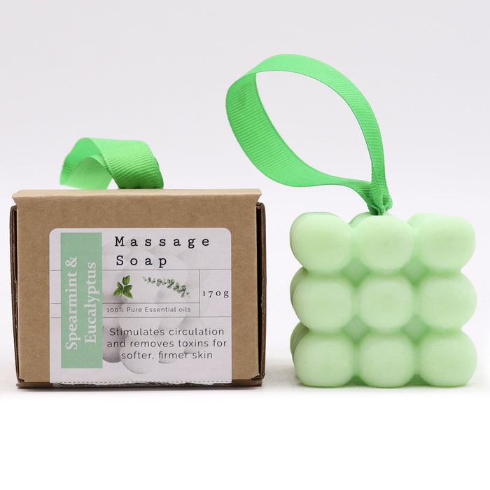 Massage-Seifen – Krauseminze & Eukalyptus