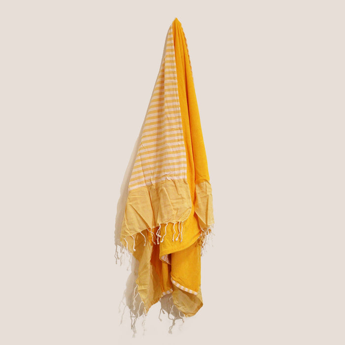 Cotton Pario Towel - Sunny Yellow