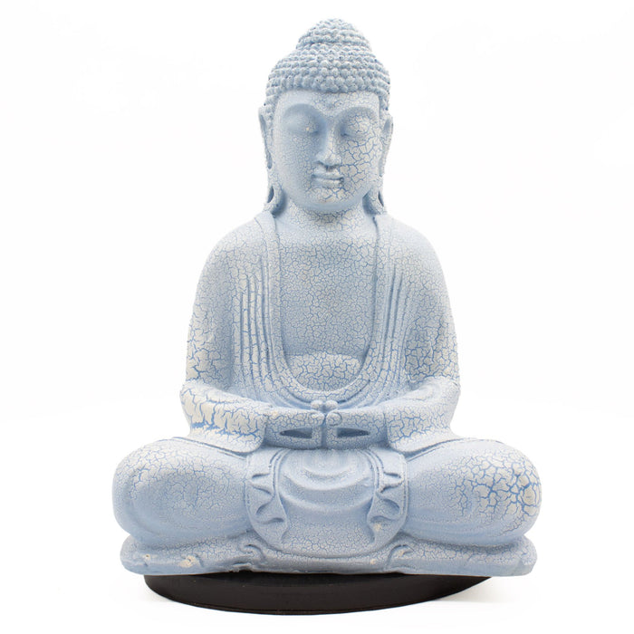 Buddha-Glühlampe – Meditation, Himmelblau