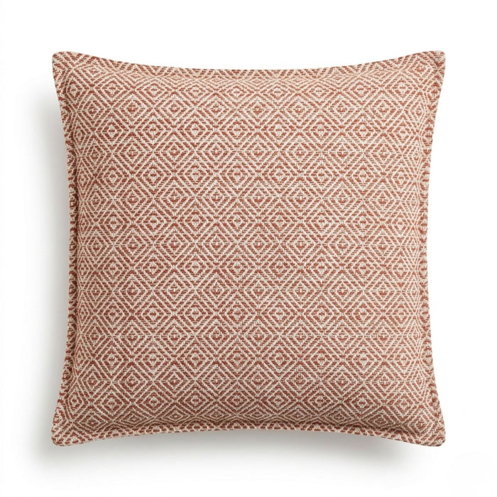 Lux Comfort Klassischer Kissenbezug – Burgund-Karos