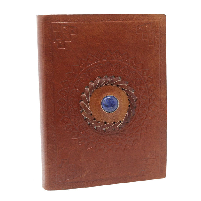 Ledernotizbuch - Lapislazuli (18x13 cm)