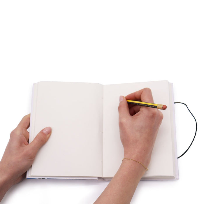Notizbuch mit Riemen – Wellen im selben Meer